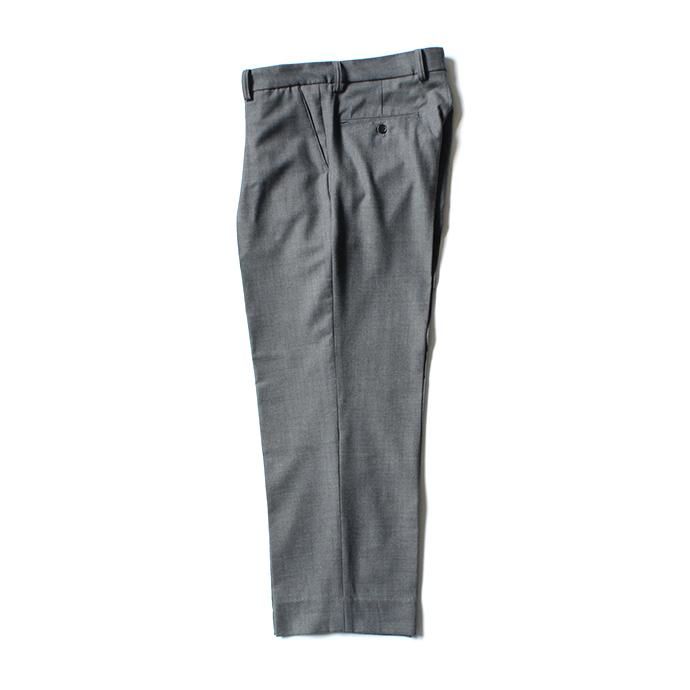 153992488 STILL BY HAND / PT07203 ウールキュプラ ワイドスラックス - Grey 02