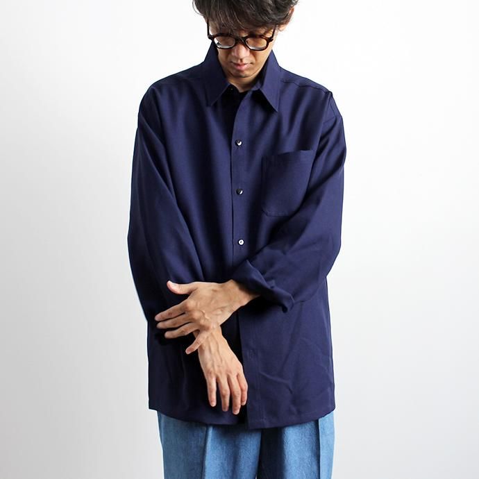 154230155 CalTop / 1000 スタンダード L/Sシャツ - Navy 02