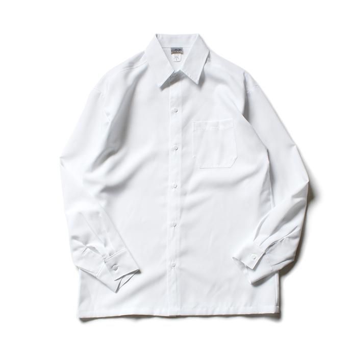 154230207 CalTop / 1000 スタンダード L/Sシャツ - White 01