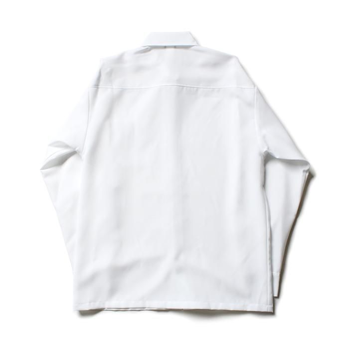 154230207 CalTop / 1000 スタンダード L/Sシャツ - White 02