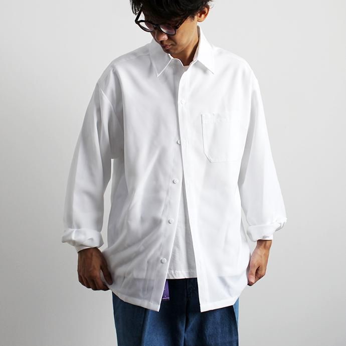 154230207 CalTop / 1000 スタンダード L/Sシャツ - White 02