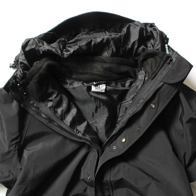 154310223 SBB / Parka imp. trasp. con liner - Black ECWCSスタイル防水透湿パーカー ブラック 02