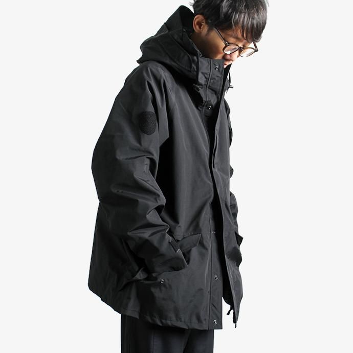 154310223 SBB / Parka imp. trasp. con liner - Black ECWCSスタイル防水透湿パーカー ブラック 02