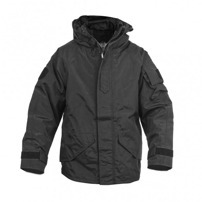 154310223 SBB / Parka imp. trasp. con liner - Black ECWCSスタイル防水透湿パーカー ブラック 02