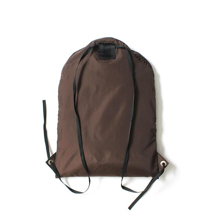 154346063 SMOKE T ONE / LOOK SACK - Coffee ルックサック ブラウン 02