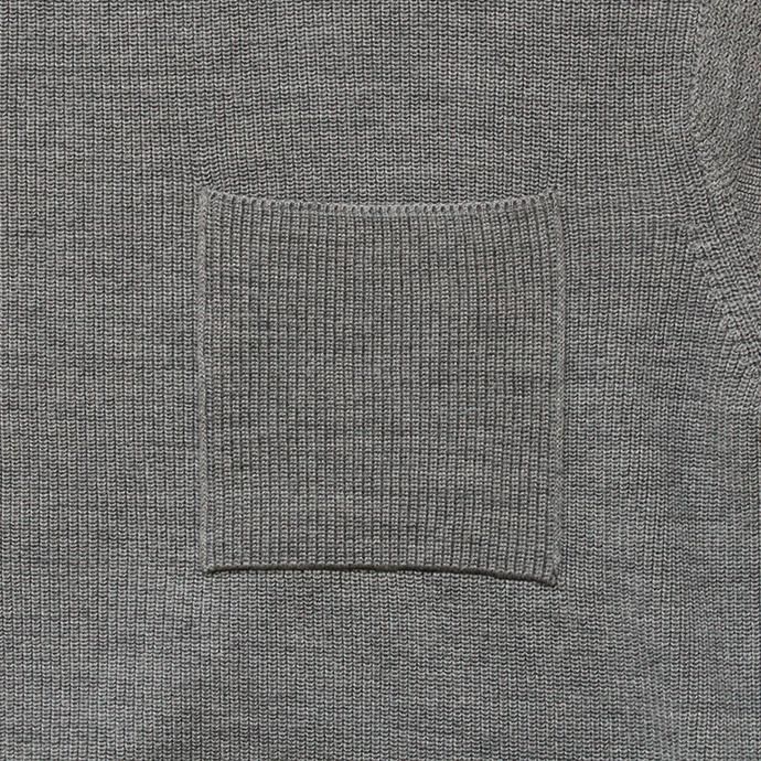 154365212 STILL BY HAND / KN02203 コットンウール クルーネックセーター - Grey<img class='new_mark_img2' src='//img.shop-pro.jp/img/new/icons47.gif' style='border:none;display:inline;margin:0px;padding:0px;width:auto;' /> 02