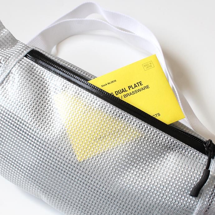 154410833 bagjack / Hipbag - Tarpaulin Tranparent Check White バッグジャック ヒップバッグ クリアターポリン 02
