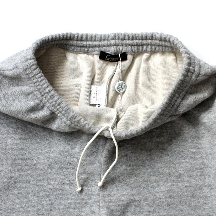 154425487 CRESPI / Lambswool/Cotton Pants - Grey ラムズウールコットン カットソーパンツ グレー 02