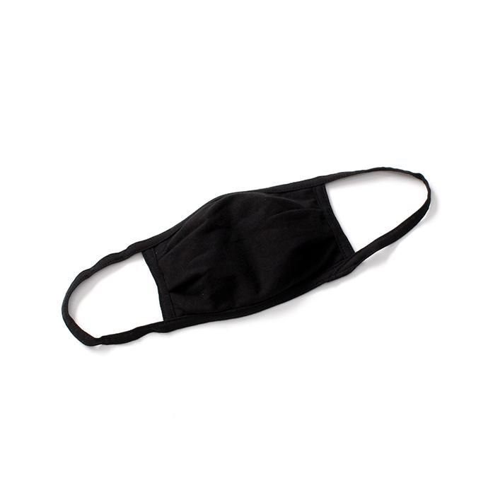154490633 Hanes / Wicking Cotton Mask - Black ヘインズ マスク 日本未発売 ブラック 01