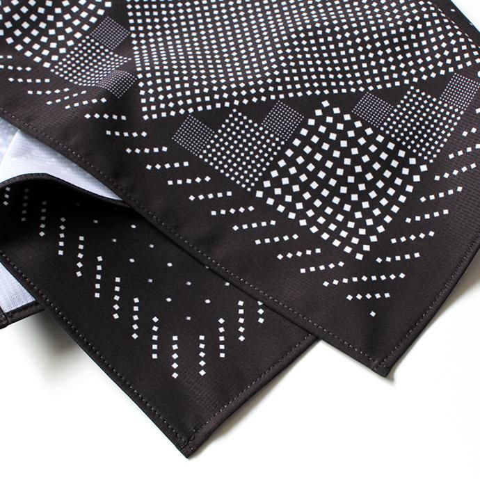 154553666 O-(オー)/ BANDANA Square-Black バンダナ スクエア ブラック 21W-09 02