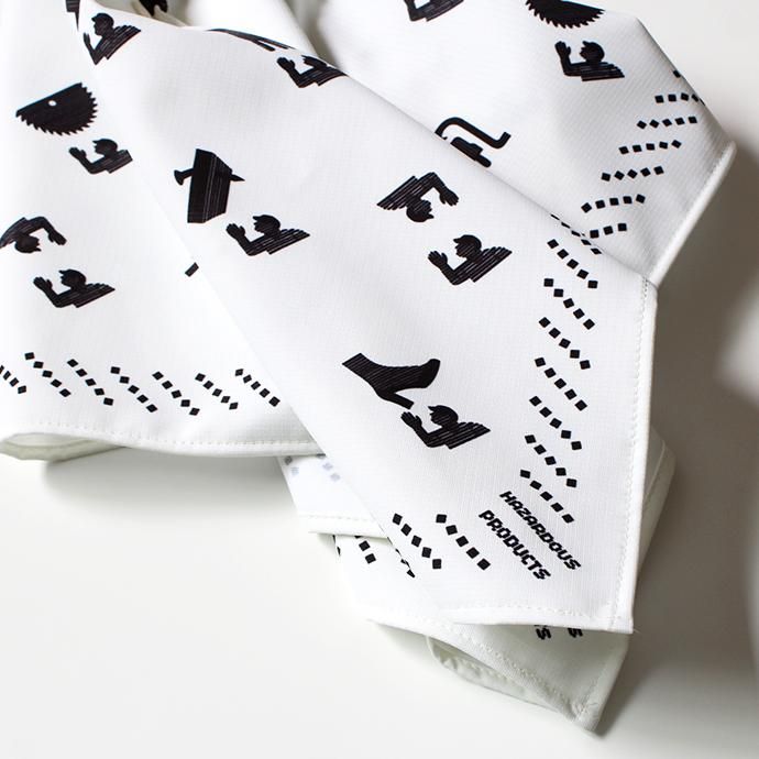 154554668 O-(オー)/ BANDANA Human-White バンダナ ヒューマン ホワイト 21W-09 02