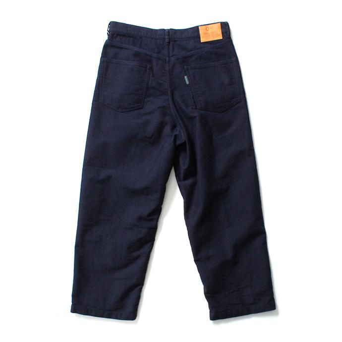 154578705 O-(オー)/ IOS COMFORT MOLESKIN - Navy 5ポケットモールスキン ネイビー 21W-07 02