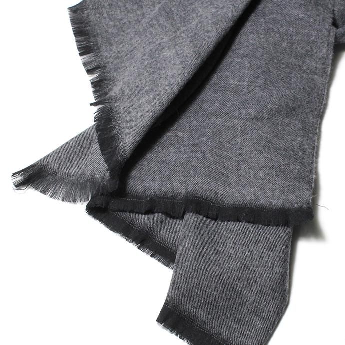 154604261 STILL BY HAND / 大判ストール GD01203 - Grey/L.Grey 02