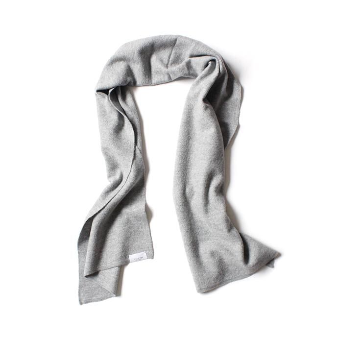 154604493 STILL BY HAND / カシミヤ混マフラー GD02203 - Heather Grey 01