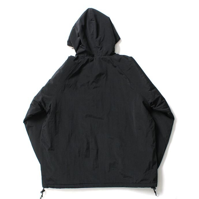 154670635 Tri-Mountain / Conqueror - Black/Black フリースライニングナイロンシェルパーカー ブラック 02