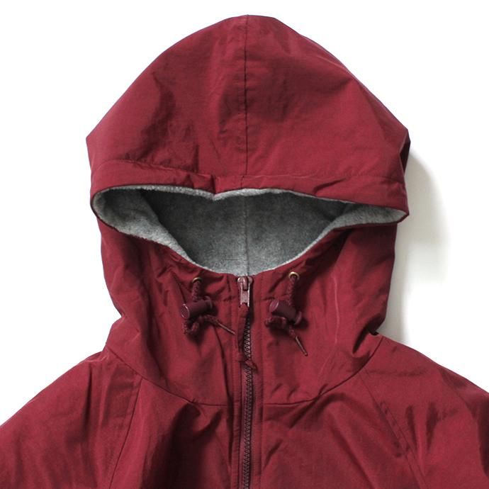 154670706 Tri-Mountain / Conqueror - Dark Maroon/Gray フリースライニングナイロンシェルパーカー ダークマルーン 02