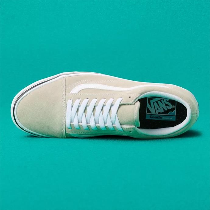 154684161 VANS / Suede ComfyCush Old Skool - Oatmeal ヴァンズ スウェードコンフィークッシュオールドスクール オートミール VN0A3WMA2QQ 02