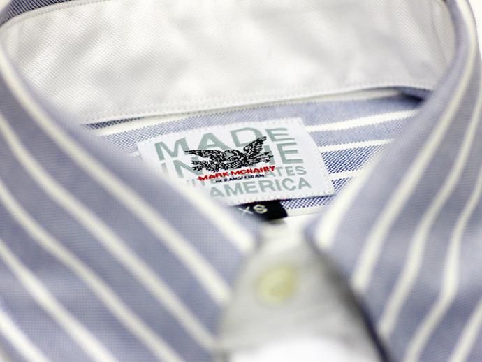 Mark McNairy Oxford Fun Shirt - New Blue Stripe/White<img class='new_mark_img2' src='//img.shop-pro.jp/img/new/icons47.gif' style='border:none;display:inline;margin:0px;padding:0px;width:auto;' /> 02