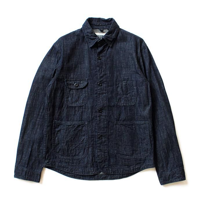 32014395 Hexico / Deformer Jacket ライトオンスデニムカバーオール 01