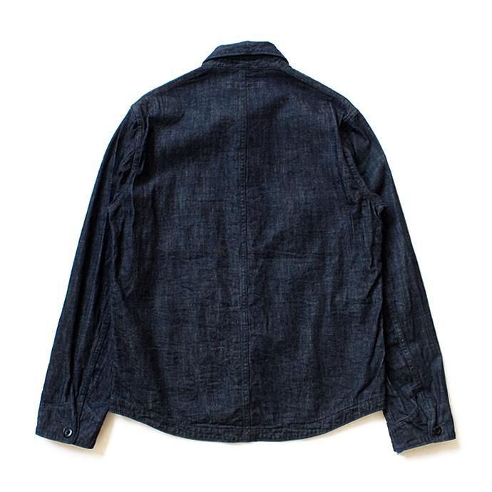 32014395 Hexico / Deformer Jacket ライトオンスデニムカバーオール 02