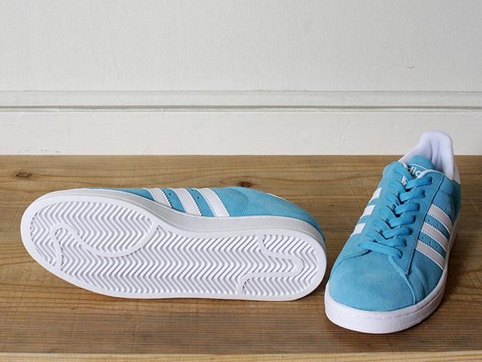 adidas Campus II キャンパス2 シアン×ホワイト<img class='new_mark_img2' src='//img.shop-pro.jp/img/new/icons47.gif' style='border:none;display:inline;margin:0px;padding:0px;width:auto;' /> 02