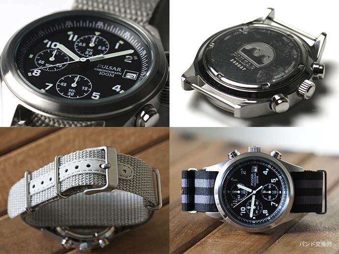 49922143 PULSAR / Military Chronograph Watch<img class='new_mark_img2' src='//img.shop-pro.jp/img/new/icons47.gif' style='border:none;display:inline;margin:0px;padding:0px;width:auto;' /> 02