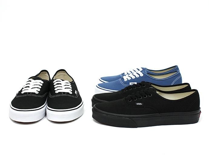 56739668 VANS / Authentic - Black<img class='new_mark_img2' src='//img.shop-pro.jp/img/new/icons47.gif' style='border:none;display:inline;margin:0px;padding:0px;width:auto;' /> 02