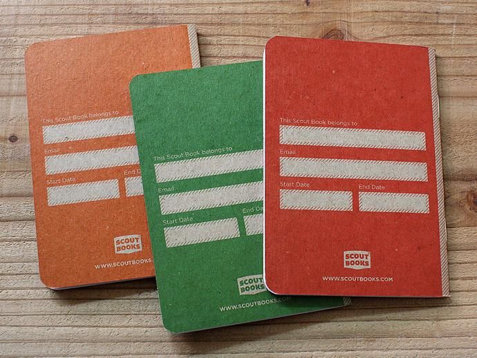 57049153 SCOUT BOOKS / Composition Notebook(コンポジション ノートブック) - Orange 02