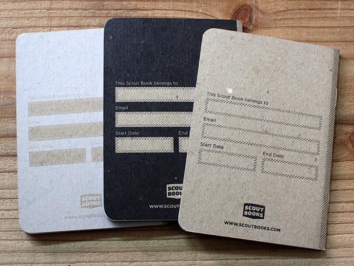 SCOUT BOOKS Composition Notebook(コンポジション ノートブック) - White 02