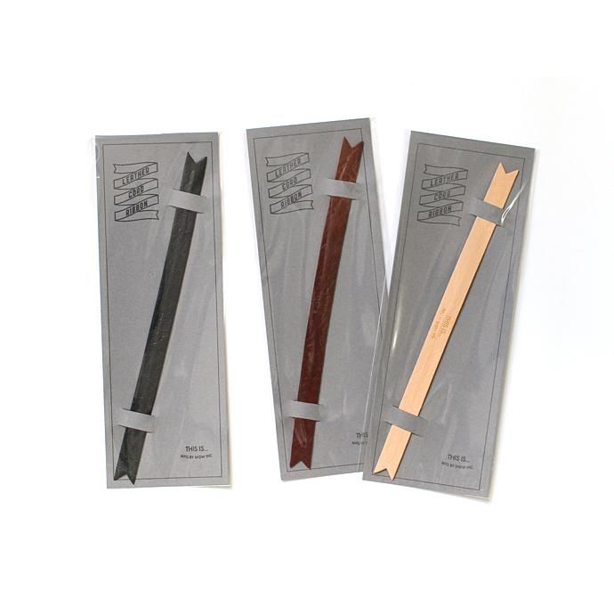 78445502 This is... / Leather Cord Ribbon レザー コードリボン 全9色 02