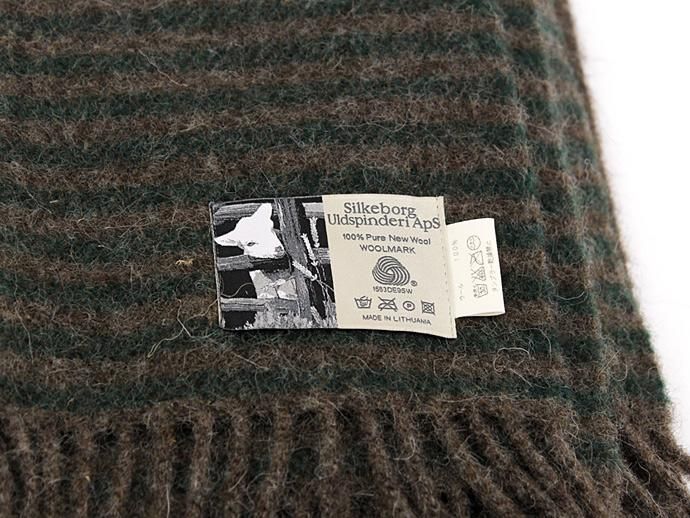 82775650 Silkeborg Plaids(シルケボー・プレイド) / ウールブランケット DANAJA/0174 グリーン<img class='new_mark_img2' src='//img.shop-pro.jp/img/new/icons47.gif' style='border:none;display:inline;margin:0px;padding:0px;width:auto;' /> 02