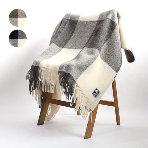 Silkeborg Plaids Silkeborg Plaids(シルケボー・プレイド) / ウールブランケット DANAJA ブロックチェック 全2色<img class='new_mark_img2' src='//img.shop-pro.jp/img/new/icons47.gif' style='border:none;display:inline;margin:0px;padding:0px;width:auto;' /> 01