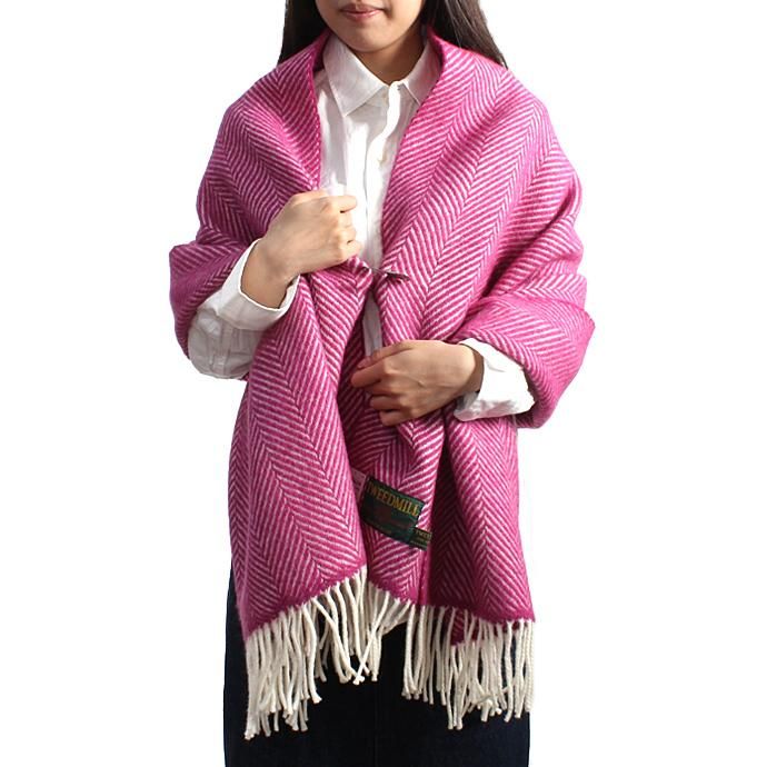 TWEEDMILL TWEEDMILL / ウール ヘリンボーンブランケット 全5色<img class='new_mark_img2' src='//img.shop-pro.jp/img/new/icons47.gif' style='border:none;display:inline;margin:0px;padding:0px;width:auto;' /> 02