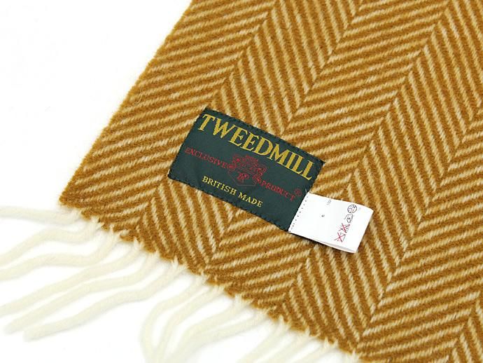 TWEEDMILL TWEEDMILL / ウール ヘリンボーンブランケット 全5色<img class='new_mark_img2' src='//img.shop-pro.jp/img/new/icons47.gif' style='border:none;display:inline;margin:0px;padding:0px;width:auto;' /> 02