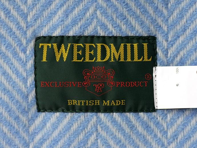 TWEEDMILL TWEEDMILL / ウール ヘリンボーンブランケット 全5色<img class='new_mark_img2' src='//img.shop-pro.jp/img/new/icons47.gif' style='border:none;display:inline;margin:0px;padding:0px;width:auto;' /> 02