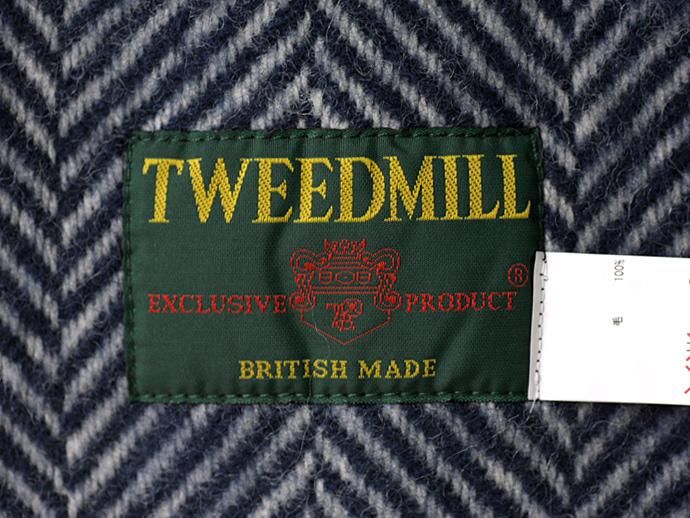 TWEEDMILL TWEEDMILL / ウール ヘリンボーンブランケット 全5色<img class='new_mark_img2' src='//img.shop-pro.jp/img/new/icons47.gif' style='border:none;display:inline;margin:0px;padding:0px;width:auto;' /> 02