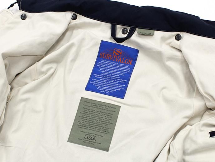 83433472 SURVIVALON(サバイバロン) / Original Modern fit Lined Jacket - Navy 02