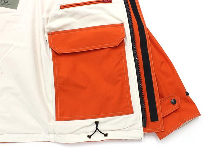 Other Brands SURVIVALON(サバイバロン) / Original Modern fit Lined Jacket - Orange 02