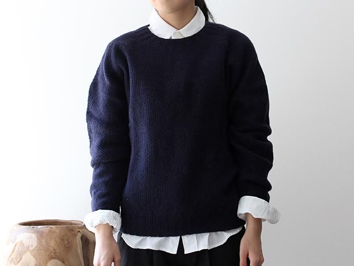 84231291 BRICK / Moss Crue クルーネックセーター(全2色) 02