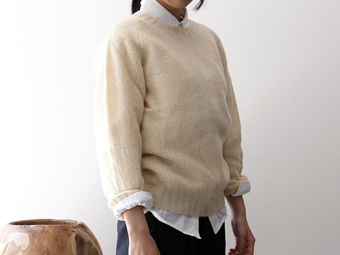 84231291 BRICK / Moss Crue クルーネックセーター(全2色) 02