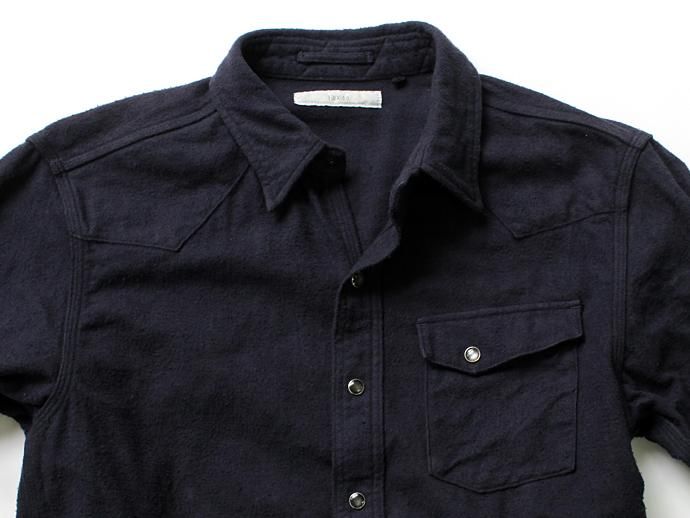 86969148 Hexico / Flannel Western Shirts フランネル ウエスタンシャツ - Over Dye Wash(全2色) 02
