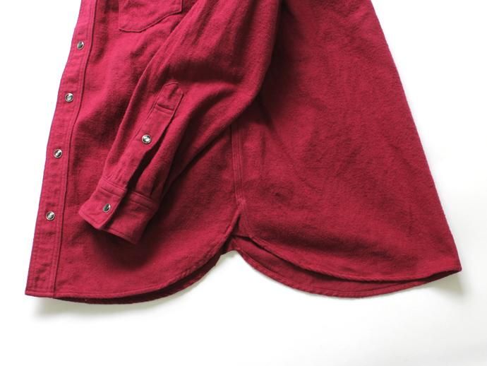 86969148 Hexico / Flannel Western Shirts フランネル ウエスタンシャツ - Over Dye Wash(全2色) 02