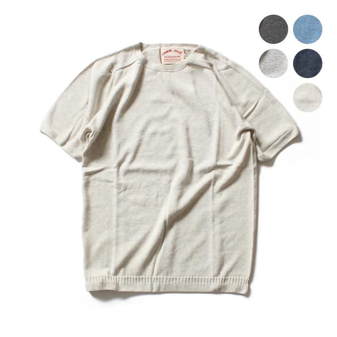 87161651 comm. arch. / ホールガーメント ニットTシャツ Whole Garment Knitted Tee - 全5色 01