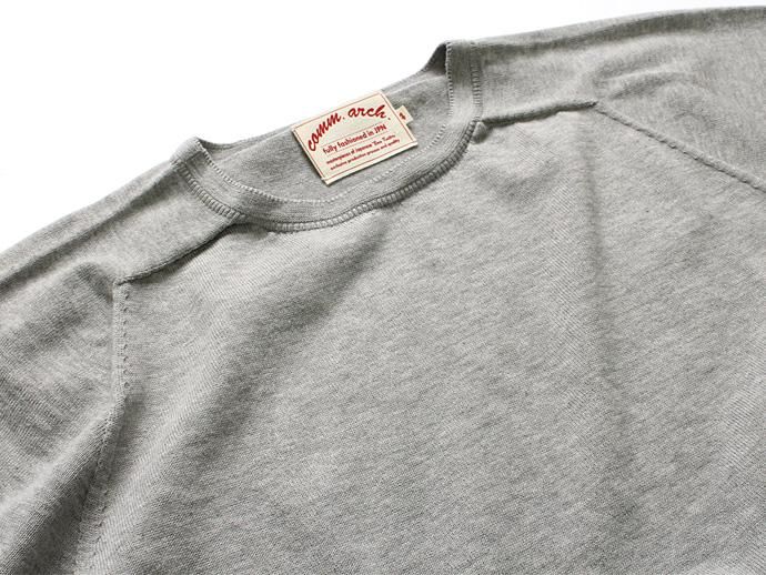 87161651 comm. arch. / ホールガーメント ニットTシャツ Whole Garment Knitted Tee - 全5色 02