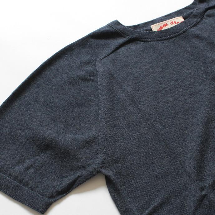 87161651 comm. arch. / ホールガーメント ニットTシャツ Whole Garment Knitted Tee - 全5色 02