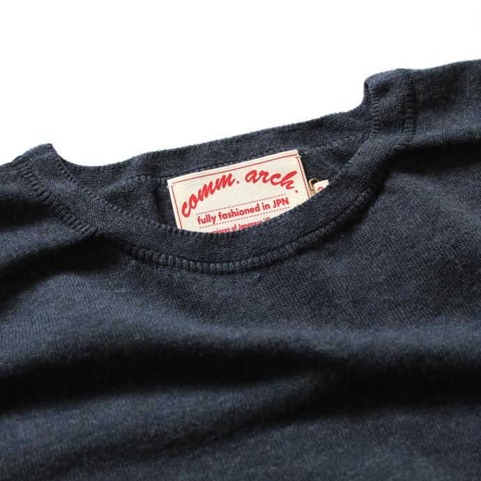 87161651 comm. arch. / ホールガーメント ニットTシャツ Whole Garment Knitted Tee - 全5色 02