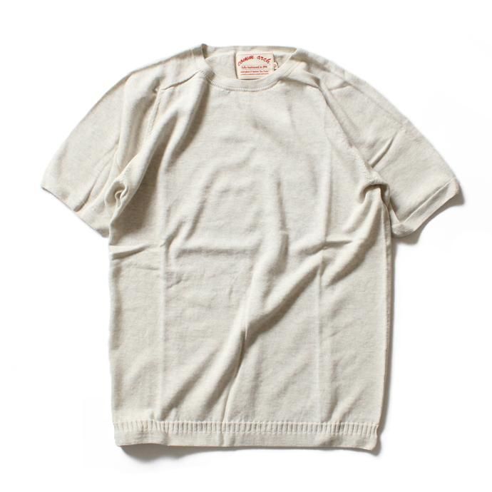 87161651 comm. arch. / ホールガーメント ニットTシャツ Whole Garment Knitted Tee - 全5色 02