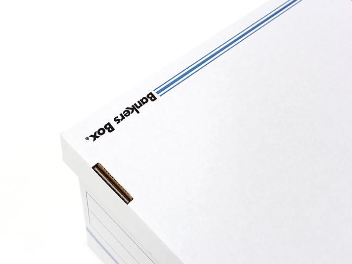 Other Brands Fellowes / バンカーズボックス ベーシックシリーズ 3個セット - ホワイト/ブルー 02