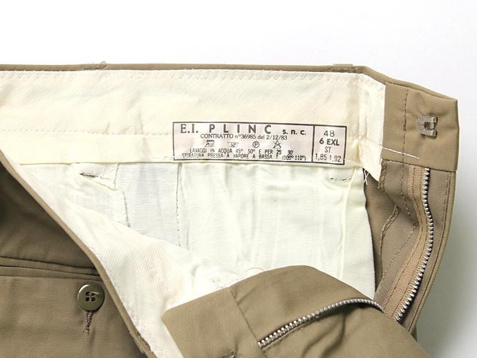90665436 イタリア軍 デッドストック チノパンツ 02