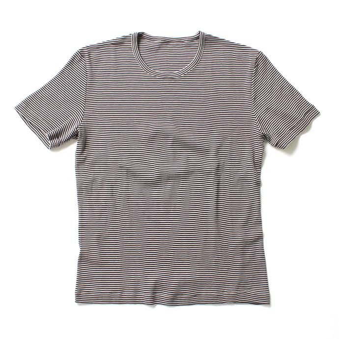 smoothday(スムースデイ) 60/1 テクノラマスムース ボーダークルーネックTシャツ<img class='new_mark_img2' src='//img.shop-pro.jp/img/new/icons47.gif' style='border:none;display:inline;margin:0px;padding:0px;width:auto;' /> 01